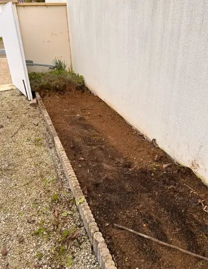 Préparation de sol professionnel jardin